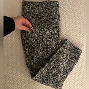 Athleta Monochrome Textured Leggings